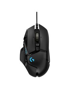 LOGITECH USB G502 HERO BLACK GAMING MOUSE (910-005470) (LOGG502H)