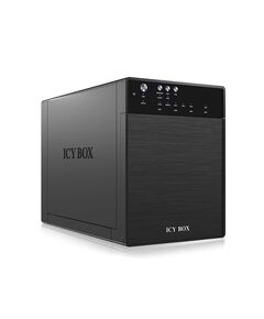 RAIDSONIC ICY BOX EXTERNAL 4X JBOD ENCLOSURE WITH ESATA AND USB 3.0 FOR 3.5" SATA HARD DRIVES (IB-3640SU3) (RSCIB-3640SU3)