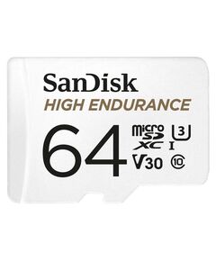 SANDISK® HIGH ENDURANCE MICROSD 64GB CARD (SDSQQNR-064G-GN6IA) (SANSDSQQNR-064G-GN6IA)