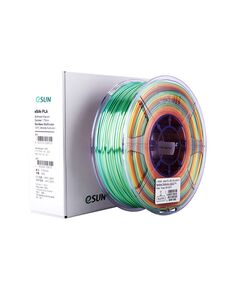 ESUN PLA 3D PRINTER FILAMENT - MULTICOLOR ESILK- SPOOL OF 1KG - 1.75MM (REFPLAMULTI1000MM175)