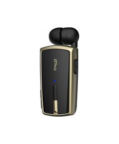 ΑΚΟΥΣΤΙΚΌ BLUETOOTH IPRO RH120 RETRACTABLE ΜΑΎΡΟ-ΧΡΥΣΟ (RH120BGO) (IPRORH120BGO)