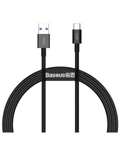 BASEUS SUPERIOR USB 2.0 CABLE USB-C MALE - USB-A MALE BLACK 2M (CATYS-A01) (BASCATYS-A01)