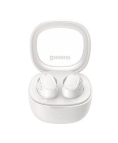 BASEUS BOWIE WM02 TWS IN-EAR BLUETOOTH HANDSFREE ΑΚΟΥΣΤΙΚΆ WHITE (NGTW370202) (BASNGTW370202)