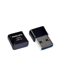 PHILIPS PICO 128GB USB 3.0 STICK ΜΑΎΡΟ (FM12FD90B/00) (PHIFM12FD90B-00)