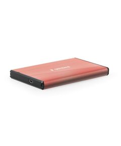 GEMBIRD EE2-U3S-3-P USB 3.0 2.5INCH HDD ENCLOSURE BRUSHED ALUMINUM PINK (EE2-U3S-3-P) (GEMEE2-U3S-3-P)