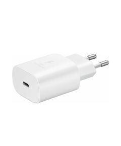 SAMSUNG TRAVEL ADAPTER USB-C 25W WHITE (EP-TA800NWEGEU) (SAMEP-TA800NWEGEU)