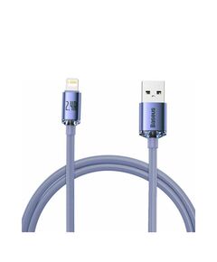 BASEUS CRYSTAL SHINE BRAIDED USB TO LIGHTNING CABLE ΜΩΒ 1.2M (CAJY000005) (BASCAJY000005)