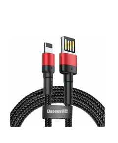 BASEUS BRAIDED USB TO LIGHTNING CABLE ΚΌΚΚΙΝΟ 1M (CALKLF-G91)) (BASCALKLFG91)