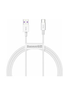 BASEUS SUPERIOR SERIES USB 2.0 CABLE USB-C MALE - USB-A MALE ΛΕΥΚΌ 1M (CATYS-02) (BASCATYS02)