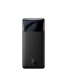 BASEUS BIPOW OVERSEAS EDITION POWER BANK 30000MAH 15W ΜΕ 2 ΘΎΡΕΣ USB-A ΚΑΙ ΘΎΡΑ USB-C ΜΑΎΡΟ (PPBD050201) (BASPPBD050201)