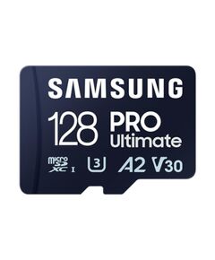 SAMSUNG PRO ULTIMATE MICROSDXC 128GB CLASS 10 U3 V30 A2 UHS-I WITH USB ADAPTER (MB-MY128SB/WW) (SAMMB-MY128SB-WW)