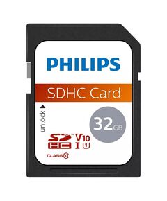 PHILIPS SDHC 32GB CLASS 10 U1 V10 UHS-I (FM32SD45B/00) (PHIFM32SD45B-00)