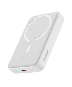 BASEUS POWERBANK MINI  10000MAH USB-C 30W WHITE (PPCX110202) (BASPPCX110202)