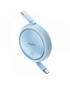 BASEUS CABLE USB-C TO USB-C  FREE2DRAW PD 100W 1M BLUE (P10364500311-00) (BASP10364500311-00)