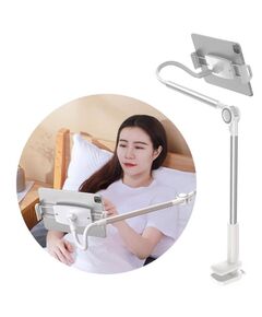 BASEUS PHONE / TABLET ROTARY CLIP HOLDER  OTAKU LIFE ROTARY PRO SILVER (LUZQ000012) (BASLUZQ000012)