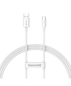 BASEUS SUPERIOR SERIES CABLE USB TO USB-C 65W PD 1M WHITE (CAYS000902) (BASCAYS000902)