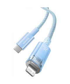 BASEUS FAST CHARGING CABLE  USB-C TO LIGHTNING  EXPLORER SERIES 1M 20W BLUE (CATS010203) (BASCATS010203)