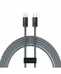 BASEUS DYNAMIC SERIES CABLE USB-C TO LIGHTNING 20W 2M GRAY (CALD000116) (BASCALD000116)