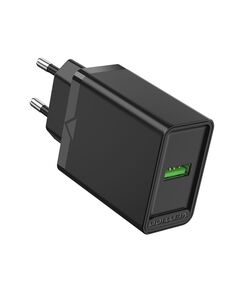 VENTION USB WALL CHARGER (18W) EU BLACK (FABB0-EU) (VENFABB0-EU)