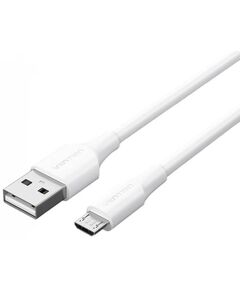 VENTION USB 2.0 A MALE TO MICRO B MALE 2A CABLE 1.5M WHITE (CTIWG) (VENCTIWG)