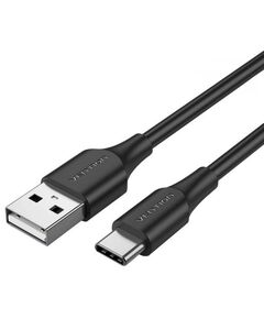 VENTION USB 2.0 A MALE TO TYPE-C MALE 3A CABLE 2M BLACK (CTHBH) (VENCTHBH)