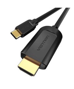 VENTION TYPE-C TO HDMI CABLE 2M BLACK (CGUBH) (VENCGUBH)