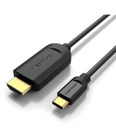 VENTION TYPE-C TO HDMI CABLE 1.5M BLACK (CGUBG) (VENCGUBG)