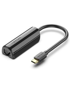 VENTION TYPE-C TO GIGABIT ETHERNET ADAPTER 0.15M BLACK (CFBBB) (VENCFBBB)