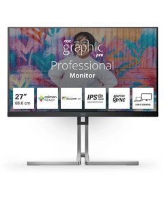 AOC Q27U3CV QHD GRAPGIC PRO MONITOR 27' (Q27U3CV) (AOCQ27U3CV)