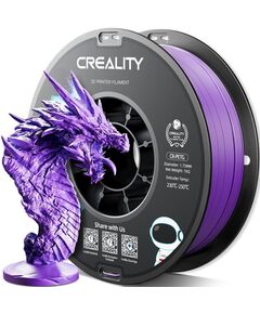 CREALITY CR-PETG PURPLE 3D PRINTER FILAMENT, HARD GLOSSY, TENSILE STR. 49MPA, 1 KG SPOOL1.75