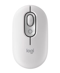 LOGITECH MOUSE POP WIRELESS WITH EMOJI BUTTON WHITE