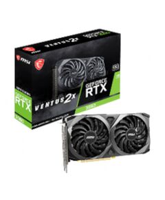 MSI VGA PCI-E NVIDIA GF RTX 3060 VENTUS 2X 12G OC, 12GB/192BIT, GDDR6, HDMI/3X DISPLAY PORT, DUAL FAN, 2 SLOT FANSINK, 3YW.