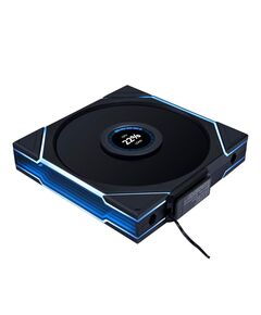 LIAN LI UNI FAN TL-LCD WIRELESS REVERSE 140 BLACK (1PC) CASE FAN - NO CONTROLLER INCLUDED