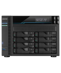 ASUSTOR NAS LOCKERSTOR 8 AS6508T  8-BAY 3,5 /2X M.2 NVME SLOTS/INTEL ATOM QUAD-CORE/8GB DDR4/2X10GBE/2X2.5GBE PORT