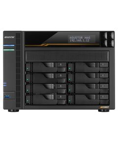 ASUSTOR NAS LOCKERSTOR 8 GEN3 AS6808T 8-BAY 3,5 /4X M.2 NVME SLOTS/AMD RYZEN QUAD-CORE/16GB DDR5/2X 10 GBE, 2X5GBE PORT