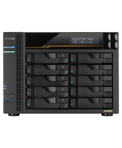 ASUSTOR NAS LOCKERSTOR 10 GEN3 AS6810T 10-BAY 3,5 /4X M.2 NVME SLOTS/AMD RYZEN QUAD-CORE/16GB DDR5/2X 10 GBE, 2X5GBE PORT