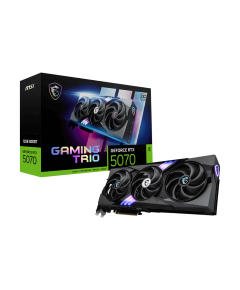 MSI VGA PCI-E NVIDIA GF RTX 5070 12G GAMING TRIO OC, 12GB/192BIT, GDDR7, HDMI/ 3XDP, 2 SLOT FANSINK, TRIPLE FAN, 3YW.