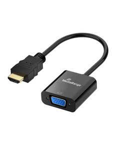 MEDIARANGE HDMI TO VGA (HD15) VIDEO CONVERTER, 20CM, BLACK (MRCS231)
