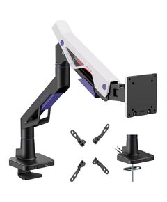 BRATECK GAMING ΒΆΣΗ ΓΡΑΦΕΊΟΥ ΟΘΌΝΗΣ LDT95-C012UC, 24-57", ΈΩΣ 30KG, HEAVY DUTY