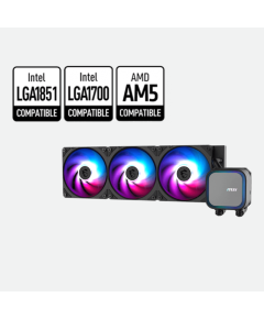 MSI HYDRO COOLER MAG CORELIQUID A13 360, ARGB, INTEL LGA1851/1700/1200/1156/1155/1151/1150, AMD AM5/AM4, 3YW.