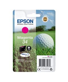 EPSON ΜΕΛΆΝΙ INKJET NO.34 MAGENTA (C13T34634010) (EPST346340)