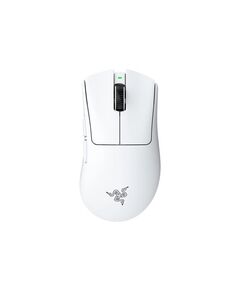 RAZER DEATHADDER V4 PRO WHITE - 57G WIRELESS GAMING MOUSE - ERGONOMIC - 120 HOURS BATTERY - 45K DPI
