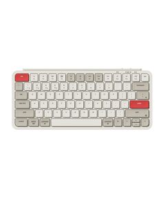 KEYCHRON B1 PRO (B1P-K13) ULTRASLIM MINI WIRELESS BT KEYBOARD ZMK ONLINE CUSTOMIZE RETRO RED 75% US