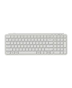 KEYCHRON B2 PRO (B2P-K8) ULTRASLIM MINI WIRELESS BT KEYBOARD ZMK ONLINE CUSTOMIZE WHITE 96% US LAY