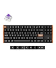 KEYCHRON K8 HE (K8H-F1) SPECIAL WOOD EDITION WIRELESS MAGNETIC HALL EFFECT RGB KEYBOARD 80% US