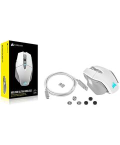 CORSAIR WIRELESS GAMING MOUSE M65 ULTRA TUNABLE FPS 26.000 DPI - WHITE - CH-9319511-EU2