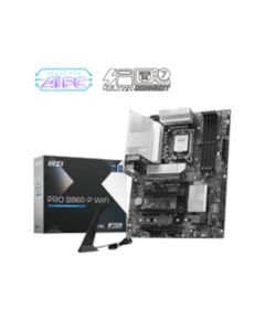 MSI MB PRO B860-P WIFI, SOCKET LGA1851 CPU, CS INTEL B860, 4 DIMM SOCKETS DDR5 HDMI/ DP, PCI-E GEN 5.0, LAN 5G, ATX, 3YW.
