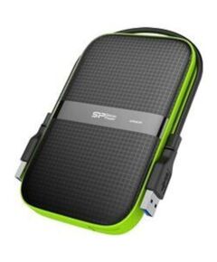 SILICON POWER EXTERNAL HDD 2,5'' 2TB ARMOR A60, USB3.1, POWER VIA USB, BLACK, 3YW.