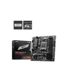 MSI MB PRO B650M-P, SOCKET AMD AM5, CS AMD B650, 4 DIMM SOCKETS DDR5, HDMI/DP/VGA, 2.5 GIGABIT LAN, MICRO-ATX, 3YW.