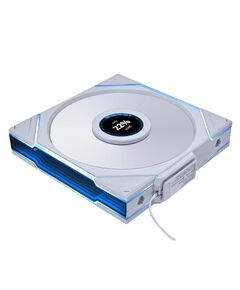 LIAN LI UNI FAN TL-LCD WIRELESS REVERSE 140 WHITE (1PC) CASE FAN - NO CONTROLLER INCLUDED